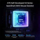 Chuột Gaming Không Dây ATK Blazing Sky F1 V2 Ultra Max Tri-Mode ( Đen )
