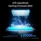 Chuột Gaming Không Dây ATK Blazing Sky F1 V2 Ultra Max Tri-Mode ( Đen )