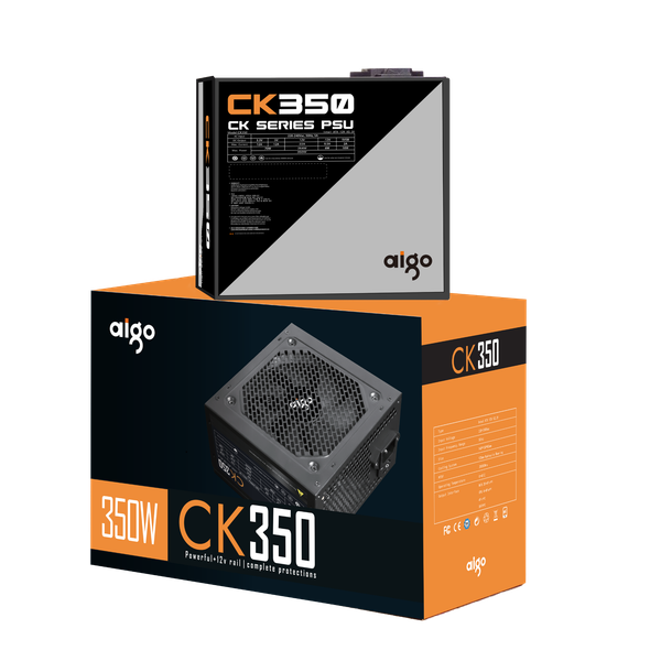 Nguồn AIGO MÁY TÍNH MODEL CK350 | 350W