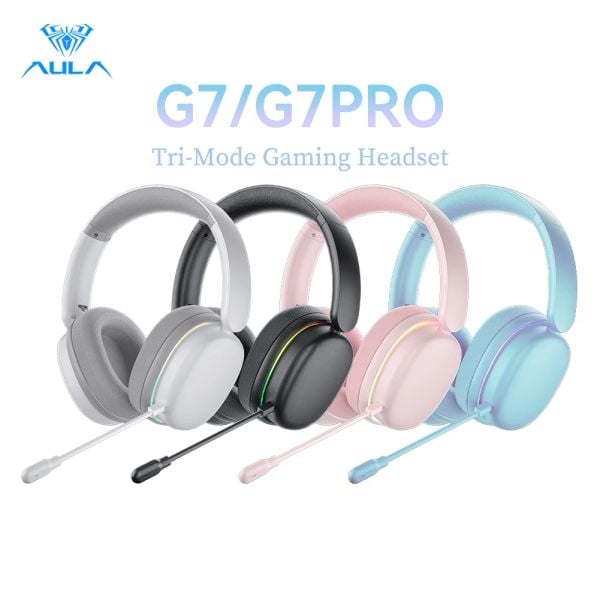 Tai nghe AULA G7 PRO 5323 GAMING 3 MODE - Màu Đen