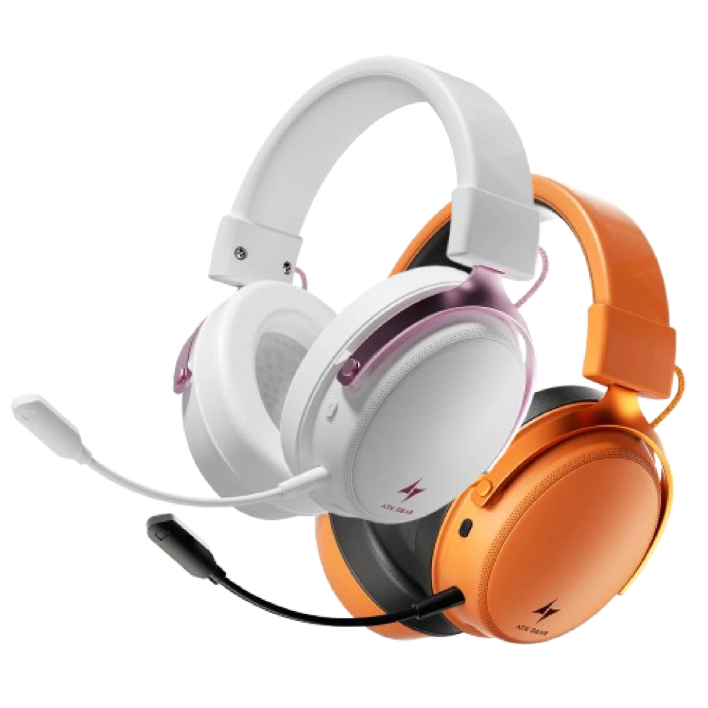 Tai nghe Không Dây choàng đầu ATK Neptune N9 (4 Mode, White Pink)