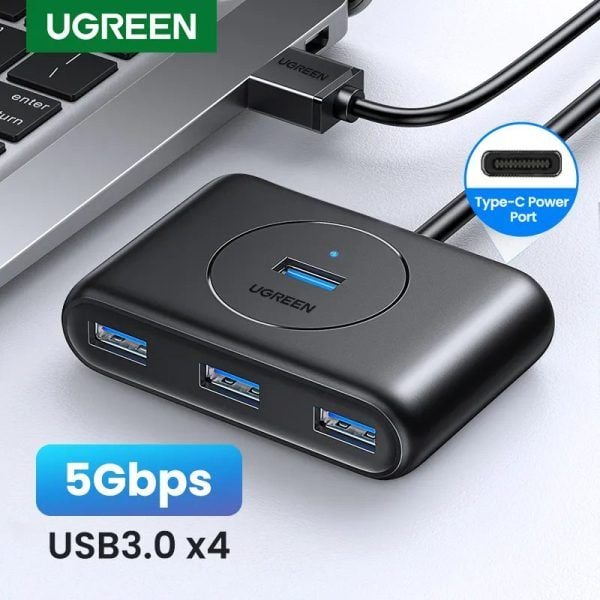 Bàn phím Bộ Chia USB 3.0 Ra 4 Cổng USB 3.0 Dài 1m M