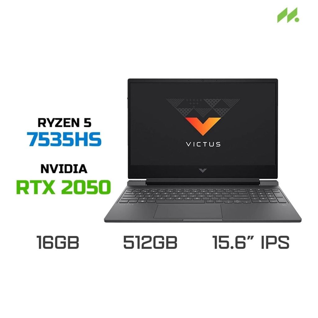 Laptop HP Gaming Victus 15-FB1023AX 94F20PA (Đen) cũ đẹp còn bh hãng