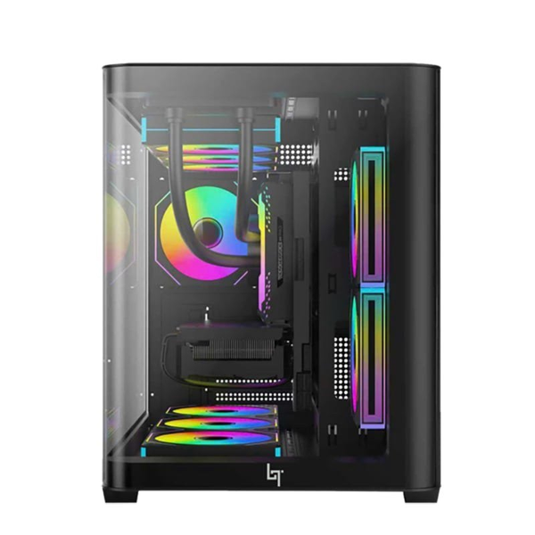 Case LinkTech SIREN M BLACK | mATX