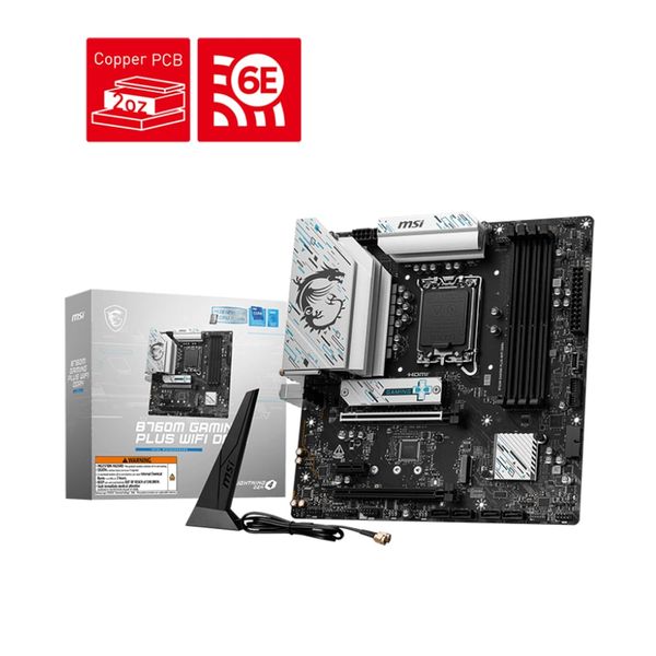 Mainboard MSI B760M GAMING PLUS | B760 | Socket 1700 | DDR4