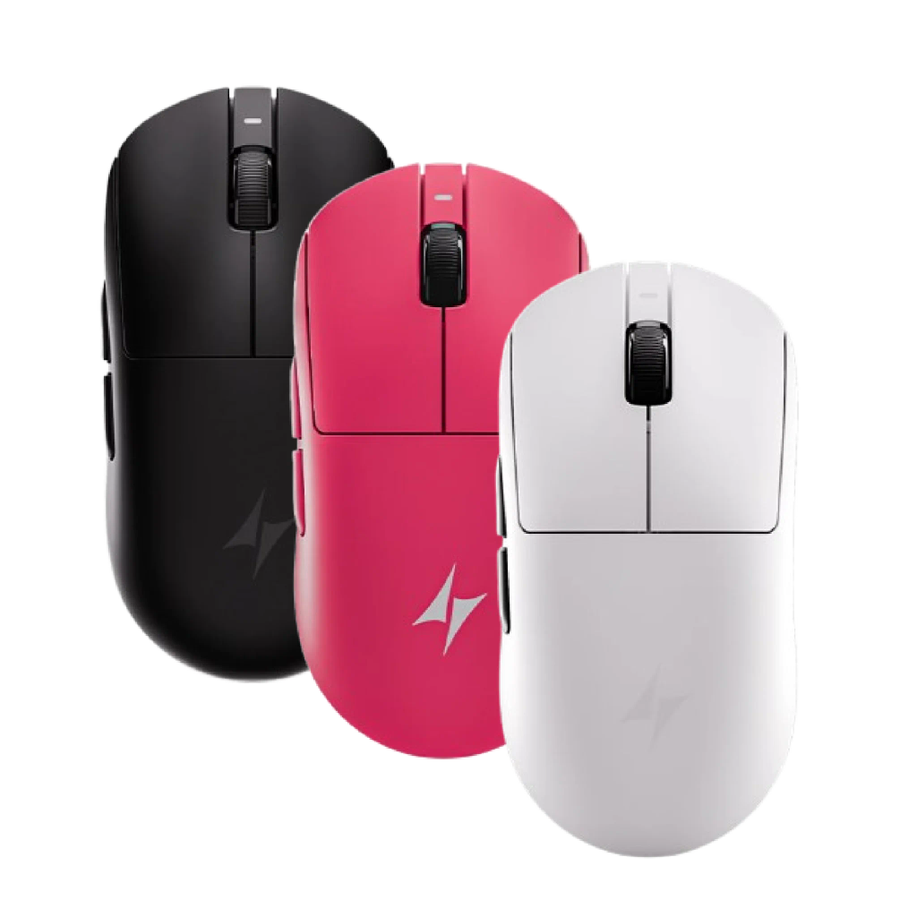 Chuột Gaming Không Dây ATK Dragonfly A9Plus Nearlink - Tri mode (Pink)