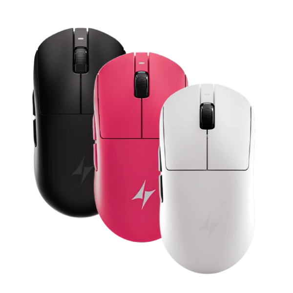 Chuột Gaming Không Dây ATK Dragonfly A9Plus Nearlink - Tri mode (Pink)