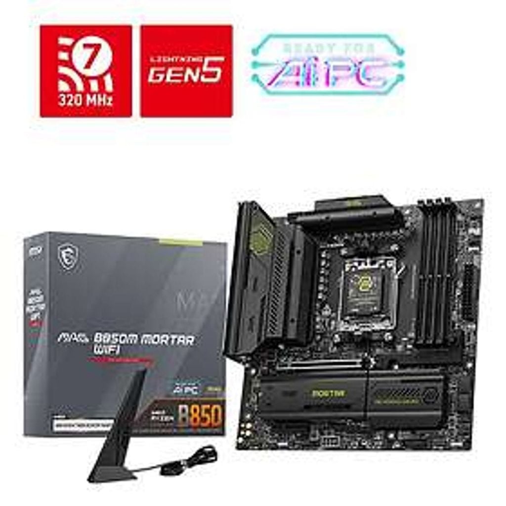 Mainboard MSI PRO B840M-P WIFI6E | B840 | Socket AM5 | DDR5 | mATX