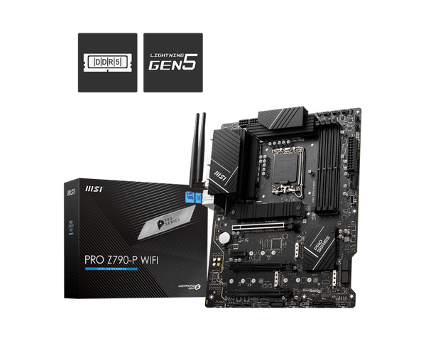 Mainboard MSI PRO -P | Z790 | Socket 1700 | DDR5