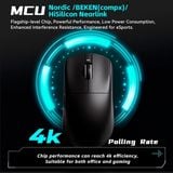 Chuột ATK VXE Dragonfly R1N Tri-mode Nearlink (Đen)