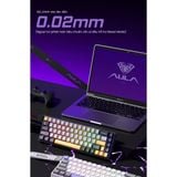 Bàn phím cơ AULA WIN60HE MAX Magnetic Switch Đen Xám
