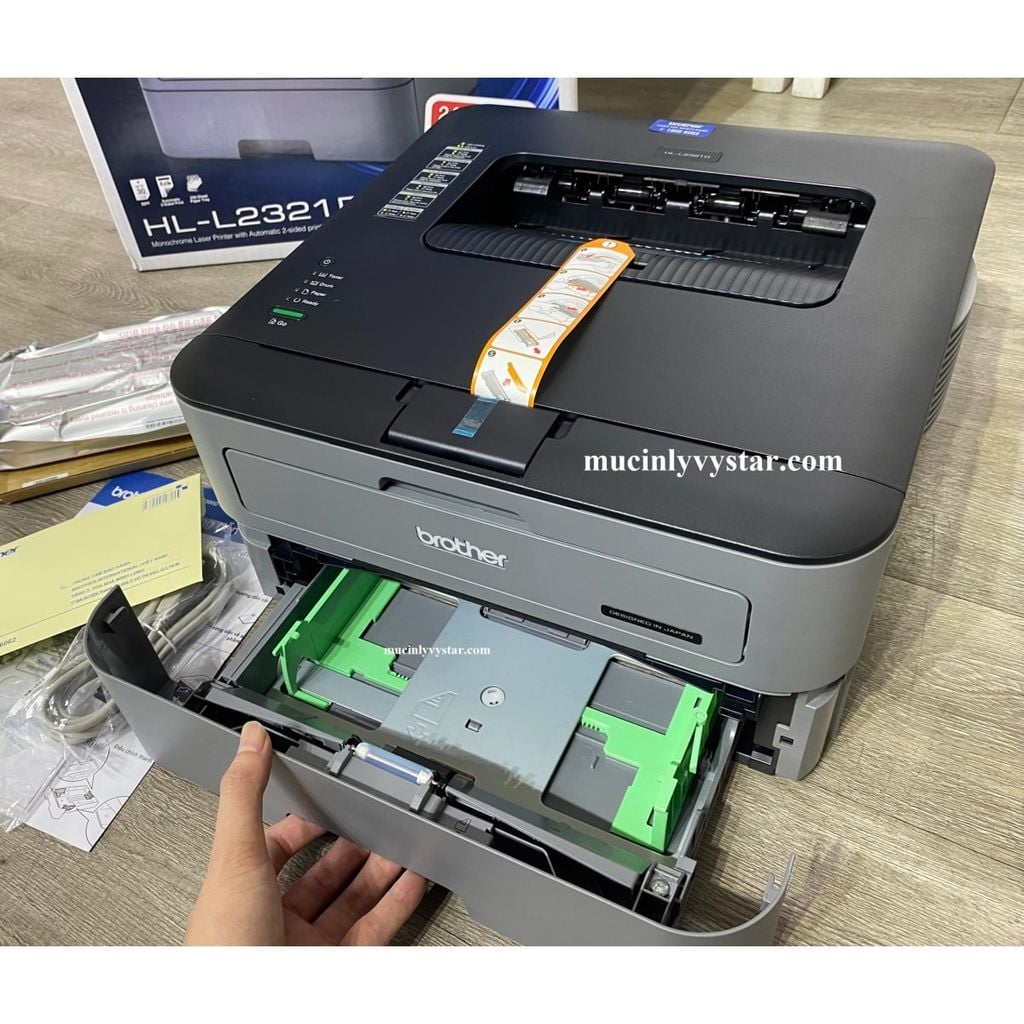 Máy in Laser Brother HL-L2321D | Đảo mặt tự động | Đơn năng