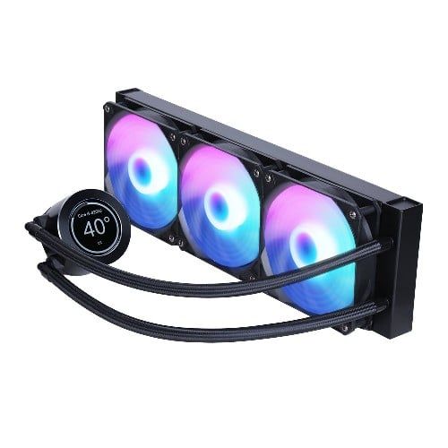 Tản nước Sama SM360LD 3 Fan 12cm Màn Hình LCD