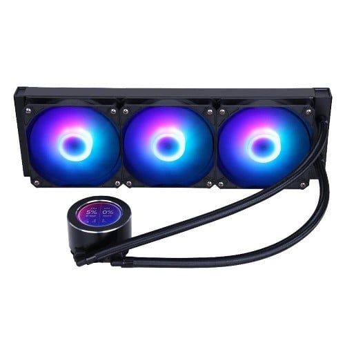 Tản nước Sama SM360LD 3 Fan 12cm Màn Hình LCD