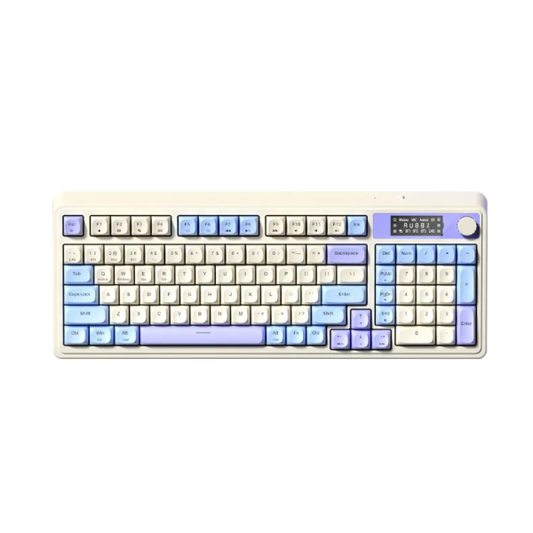 AULA S99 PRO (6951) BÀN PHÍM GIẢ CƠ GAMING AULA S99 PRO 3 MODE (Phiên bản Xanh dương + Be + Tím)
