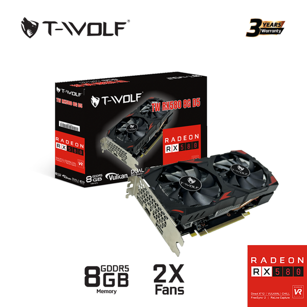 VGA RX 580 | 8GB | 8GB GDDR5