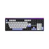 BÀN PHÍM CƠ GAMING 3 MODE AULA H108 (Phiên bản màu Đen+trắng+tím/ Silent Cotton Candy Switch)