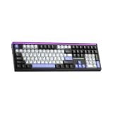 BÀN PHÍM CƠ GAMING 3 MODE AULA H108 (Phiên bản màu Đen+trắng+tím/ Silent Cotton Candy Switch)