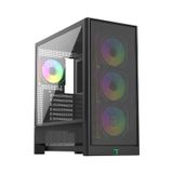 Case LinkTech Bahamut 4FA Mid-Tower Sẵn 4 Fan