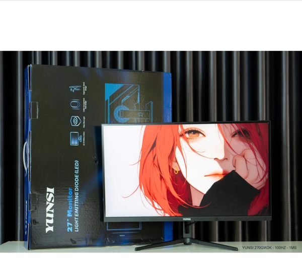 Màn hình máy tính Yunsi Y270GW 2K 27" 2K DP HDMI | 27" | QHD | IPS | 120Hz