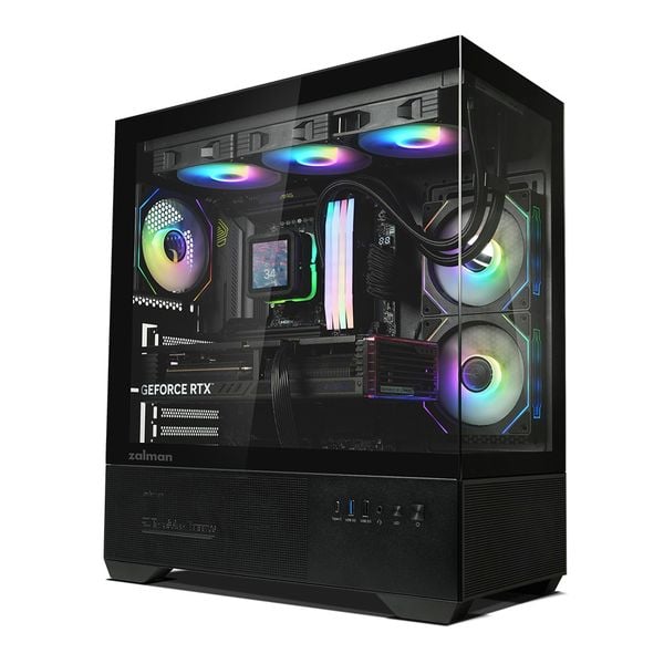 Case Zalman Chronix V2 Mid Tower 3 Fan ARGB 1