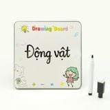 Đồ chơi DUKA: Trò chơi 2 in 1 Ghép tranh + Bảng vẽ : Động vật,DK81431