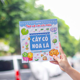 Sách: Tập Vẽ Với Bút Chì Màu - Cây Cỏ Hoa Lá