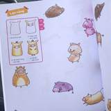 Sách: Tập Vẽ Với Bút Chì Màu - Động Vật Kỳ Thú