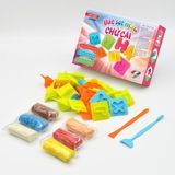Đồ Chơi DUKA: Đất sét màu - Chữ cái,DK81440