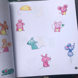 Sách: Tập Vẽ Với Bút Chì Màu - Động Vật Kỳ Thú