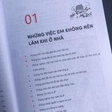 Sách: Kĩ Năng An Toàn Cho Học Sinh - An Toàn Khi Ở Nhà