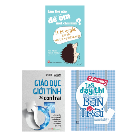  Sách: Combo 3 Cuốn Cẩm Nang Tuổi Dậy Thì Cho Bạn Trai 