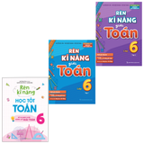 Sách: Combo 3 Cuốn Rèn Kĩ Năng Học Tốt Toán Lớp 6 + Rèn Kĩ Năng Giải Toán Lớp 6