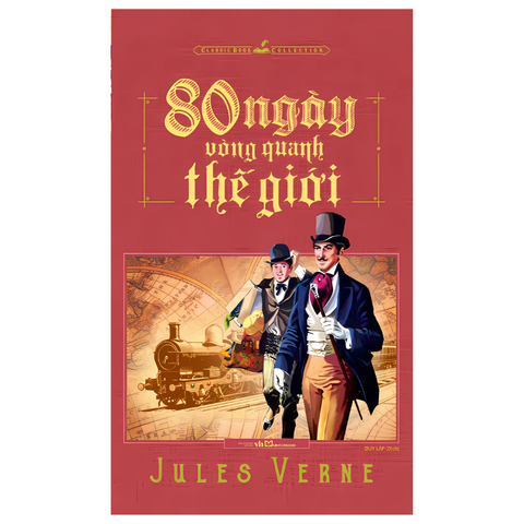  Sách: 80 Ngày Vòng Quanh Thế Giới - Jules Verne (TB) 