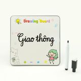 Đồ Chơi DUKA: Trò chơi 2 in 1 Ghép tranh + Bảng vẽ : Giao thông,DK81432