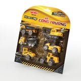 Đồ Chơi DUKA: Mô Hình Hợp Kim – Bộ Sưu Tập Xe Công Trường - DK81395