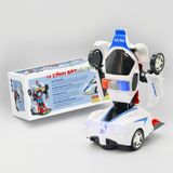 Đồ Chơi DUKA: Robot Biến Hình Xe Cảnh Sát - Siêu Trình Diễn - DK 81400