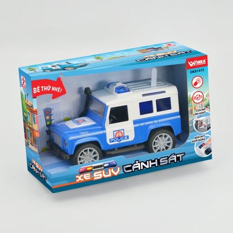 Đồ Chơi DUKA:  Xe SUV cảnh sát - DK81415