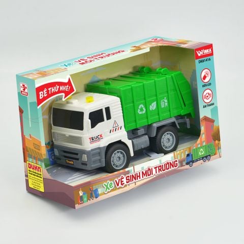 Đồ Chơi DUKA: Xe vệ sinh môi trường - DK81416