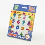 Đồ Chơi DUKA: Trò chơi 2 in 1 Ghép tranh + Bảng vẽ : Chữ số,DK81437