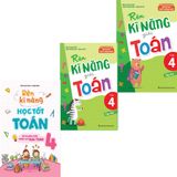 Sách: Combo Rèn Kĩ Năng Học Tốt Lớp 4 +  Rèn Kĩ Năng Giải Toán Lớp  4