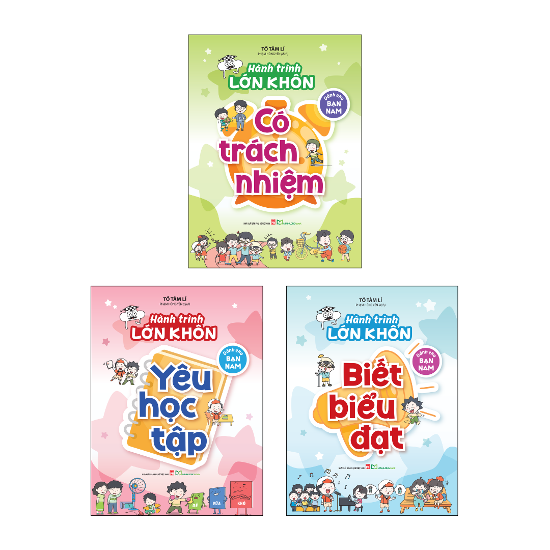 Sách: Combo 3 Cuốn Hành Trình Lớn Khôn - Dành Cho Bạn Nam