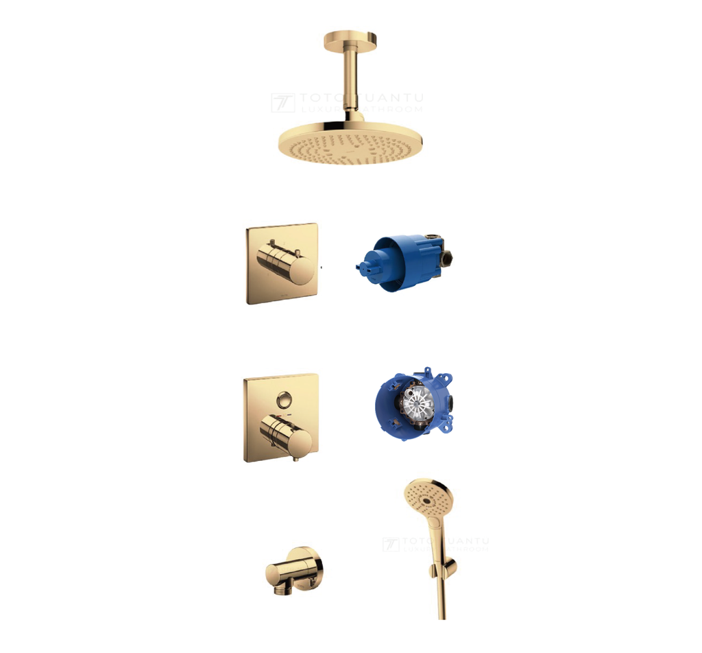 Bộ sen âm tường mạ vàng TBW01003B1A#PFG TBV02103B#PFG TBN01102B#PFG TBV02405B#PFG TBN01001B TBW01014B#PFG TBW01010A#PFG