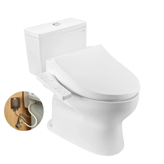 Bồn cầu 2 khối CS302DW26#W kèm nắp rửa WASHLET dòng S1 – TCF23661GAA