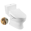 Bồn cầu 2 khối CS302DW26#W kèm nắp rửa WASHLET dòng S1 – TCF23661GAA