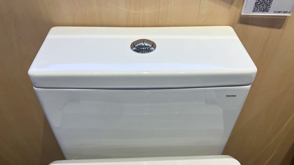 Bàn cầu 2 khối CS326DW18 Nắp rửa TCF23710AAA