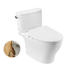 Bồn cầu hai khối CS767RE6#XW kèm nắp rửa cơ ECOWASHER TCW11S