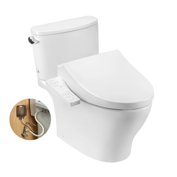 Bồn cầu 2 khối CS767RW26#XW kèm nắp rửa WASHLET dòng S1 – TCF23661GAA