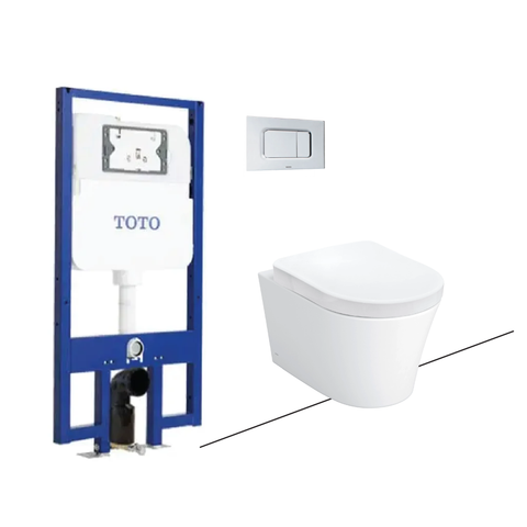 Bồn cầu treo tường CW553#XW TC384CVK#W WH172A MB170P#SS