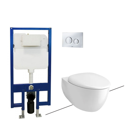 Bồn cầu treo tường CW812RA#W TC811SJ#W WH172A MB174P#SS LP Series